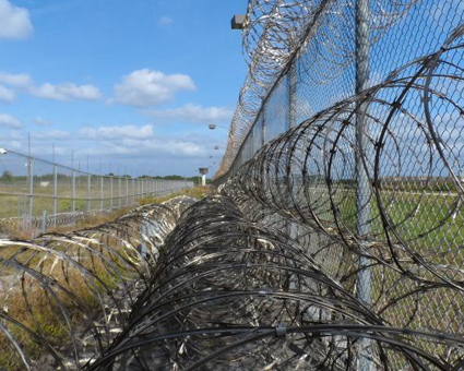 Army Triple Strand Concertina Razor Wire - Designed to Provide the Ultimate in Security